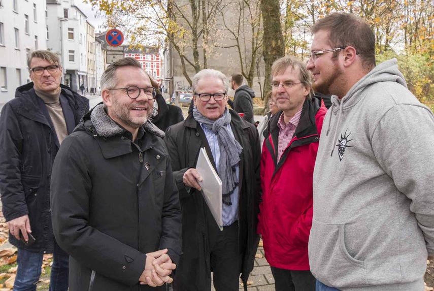 Europa-Staatsminister Michael Roth in Duisburg