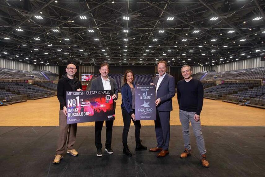 Mitsubishi Electric HALLE ist 2023 Europas Konzerthalle Nummer 1