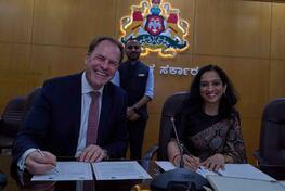 Indien-Reise: Vertiefung der Kooperation mit Karnataka