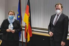 OB Dr. Keller zum Antrittsbesuch bei NRW-Umweltministerin Heinen-Esser