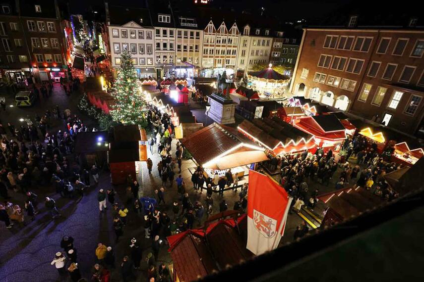 Der Düsseldorfer Weihnachtsmarkt 2025 ist eröffnet