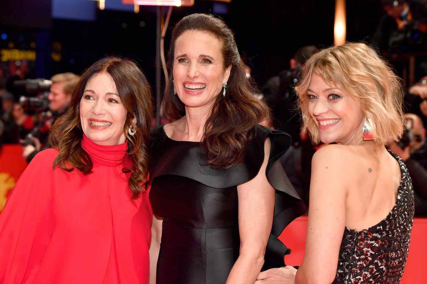 Andie MacDowell, Heike Makatsch und Iris Berben bei der Eröffnung der 69. Berlinale