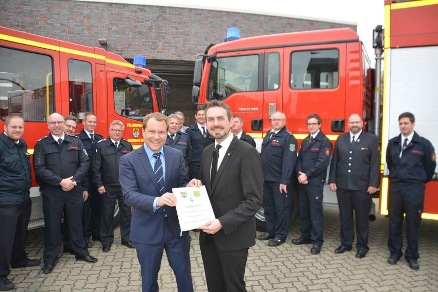 Feuerwehr Dormagen und Rommerskirchen vereinbaren enge Zusammenarbeit